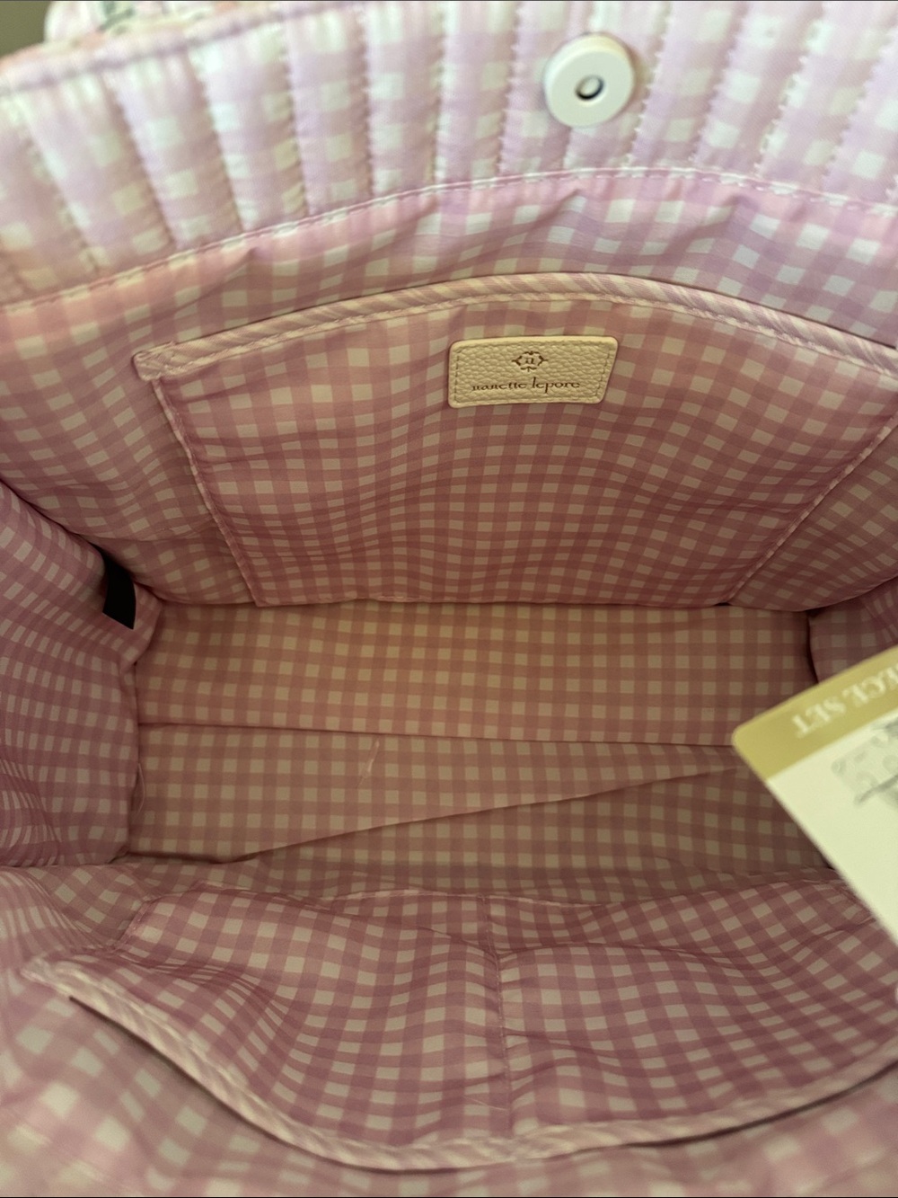 Nanette Lepore Pink Floral Tote Bag - Picture 5 of 10